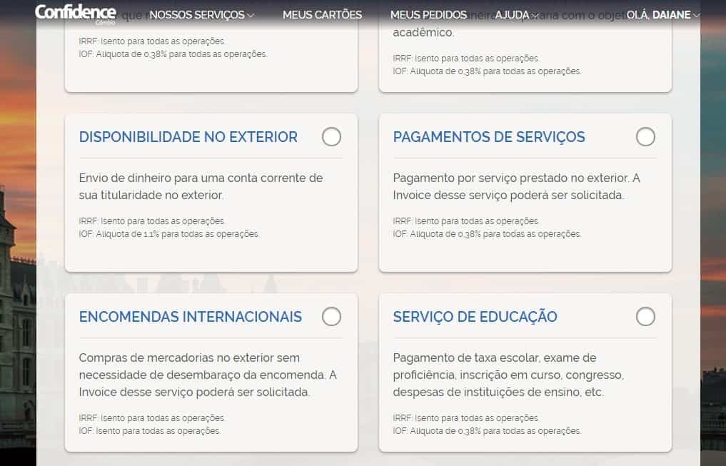 curso no exterior 