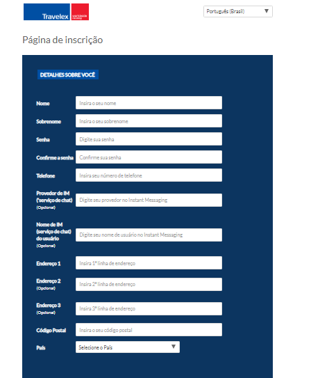 Parceiro digital Travelex Confidence